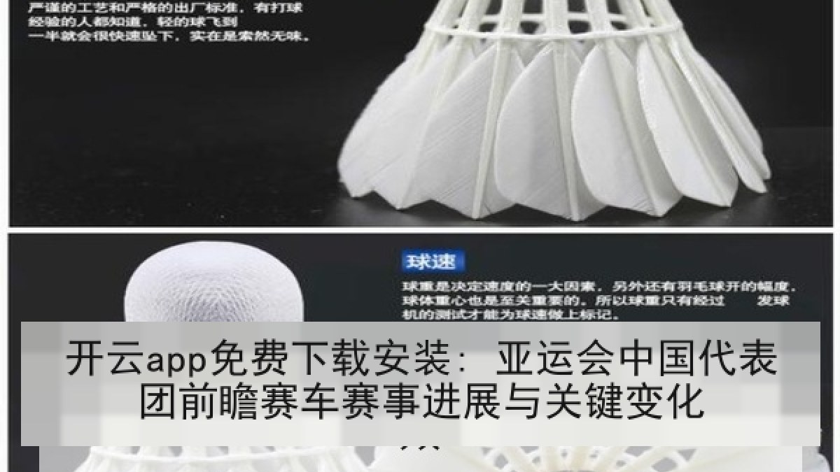 开云app免费下载安装: 亚运会中国代表团前瞻赛车赛事进展与关键变化